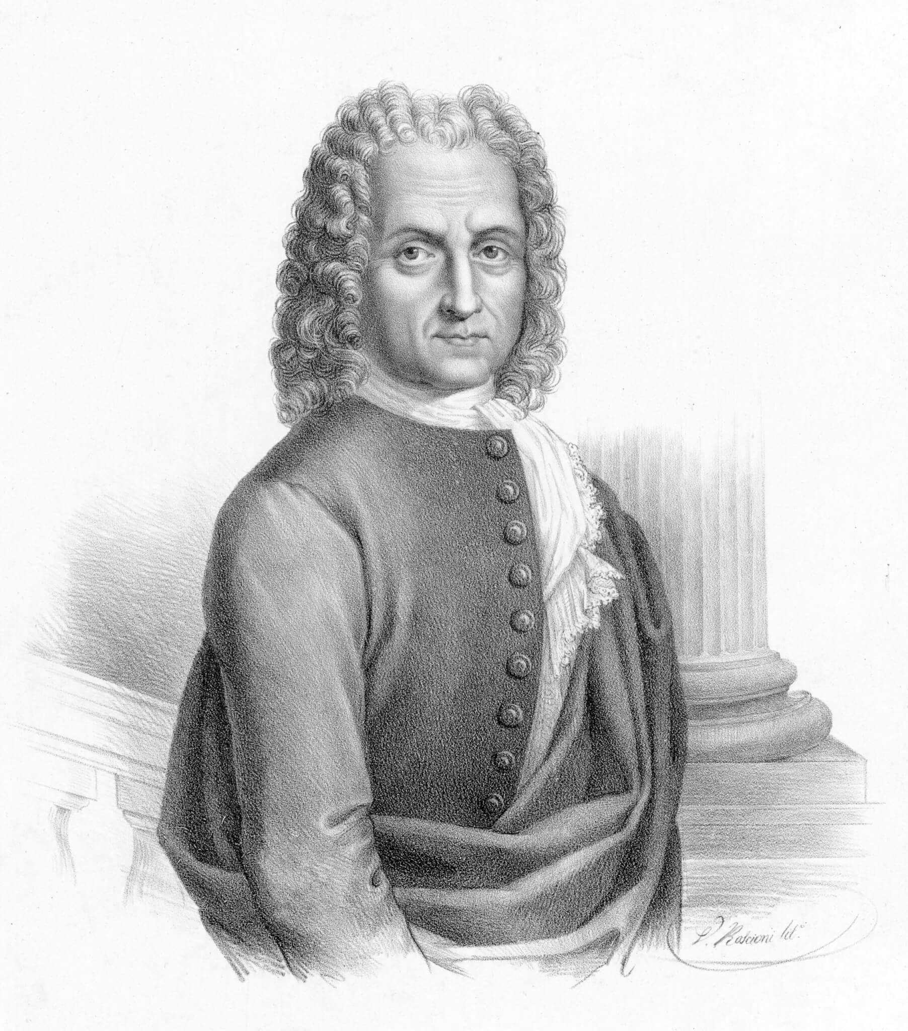 Benedetto Marcello By Vincenzo Roscioni - This file comes from Gallica Digital Library and is available under the digital ID btv1b8426535d/f1.item, Public Domain, https://commons.wikimedia.org/w/index.php?curid=11552469