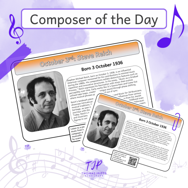 🎼 October Composers – Daily Music & Reading Comprehension (Ages 8+)