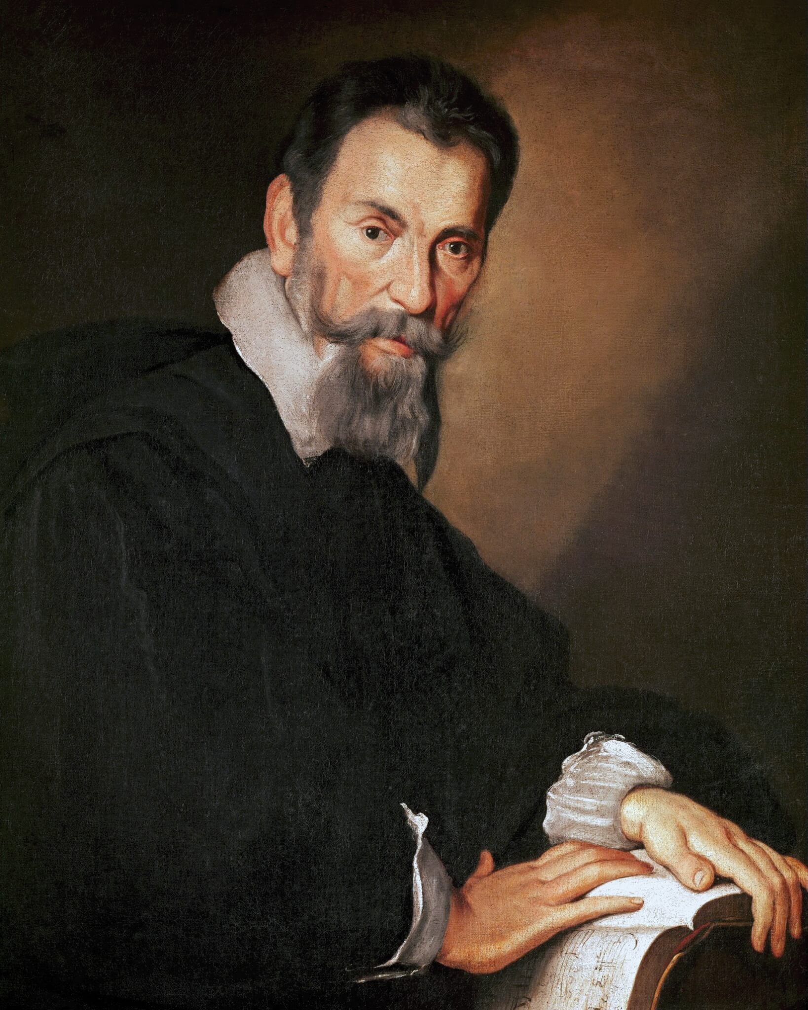 Bernardo_Strozzi_-_Claudio_Monteverdi_(c.1630) Claudio MonteverdiBy Bernardo Strozzi - 1. Tiroler Landesmuseum2. The New York Times, 6 May 2017, Public Domain, https://commons.wikimedia.org/w/index.php?curid=29433511