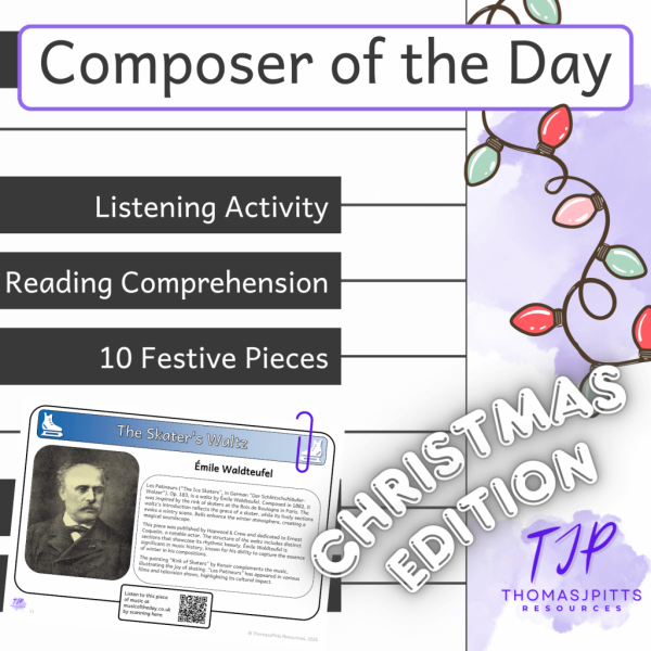 10 Christmas Music Pieces: Comprehension Pack (PDF)