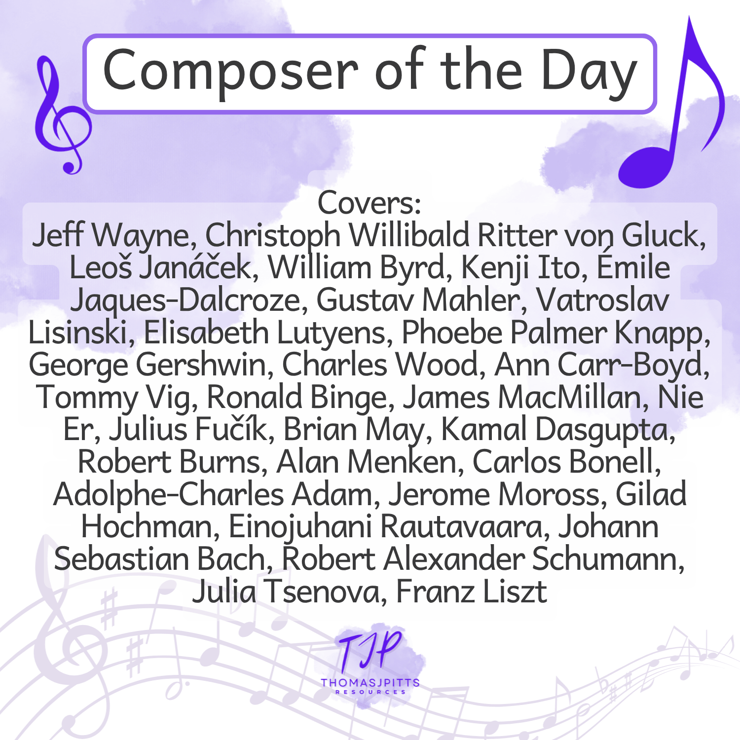 🎼 July Composers – Daily Music & Reading Comprehension (Ages 8+) - Image 4